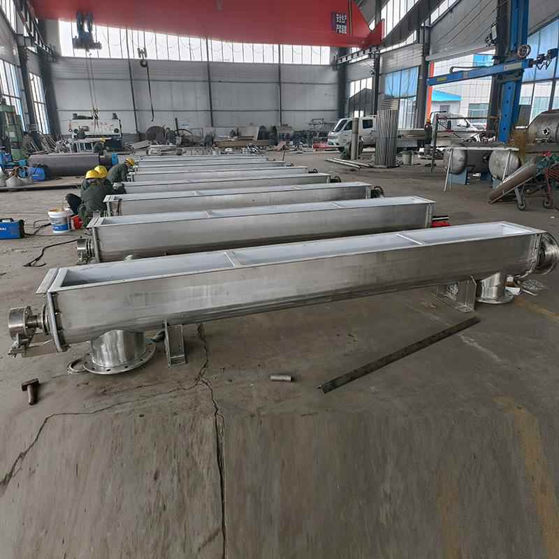 LS系列双自轴管式锈钢型螺LS旋输送机动喂料机U不螺旋输送机