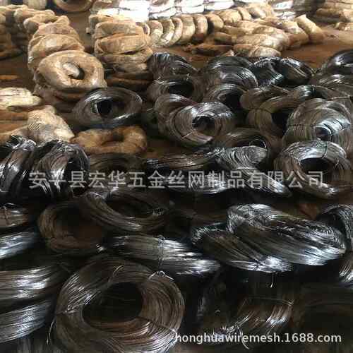 退火8号线22号一根头火烧黑铁丝BWG16黑退火丝自然盘重标盘均可