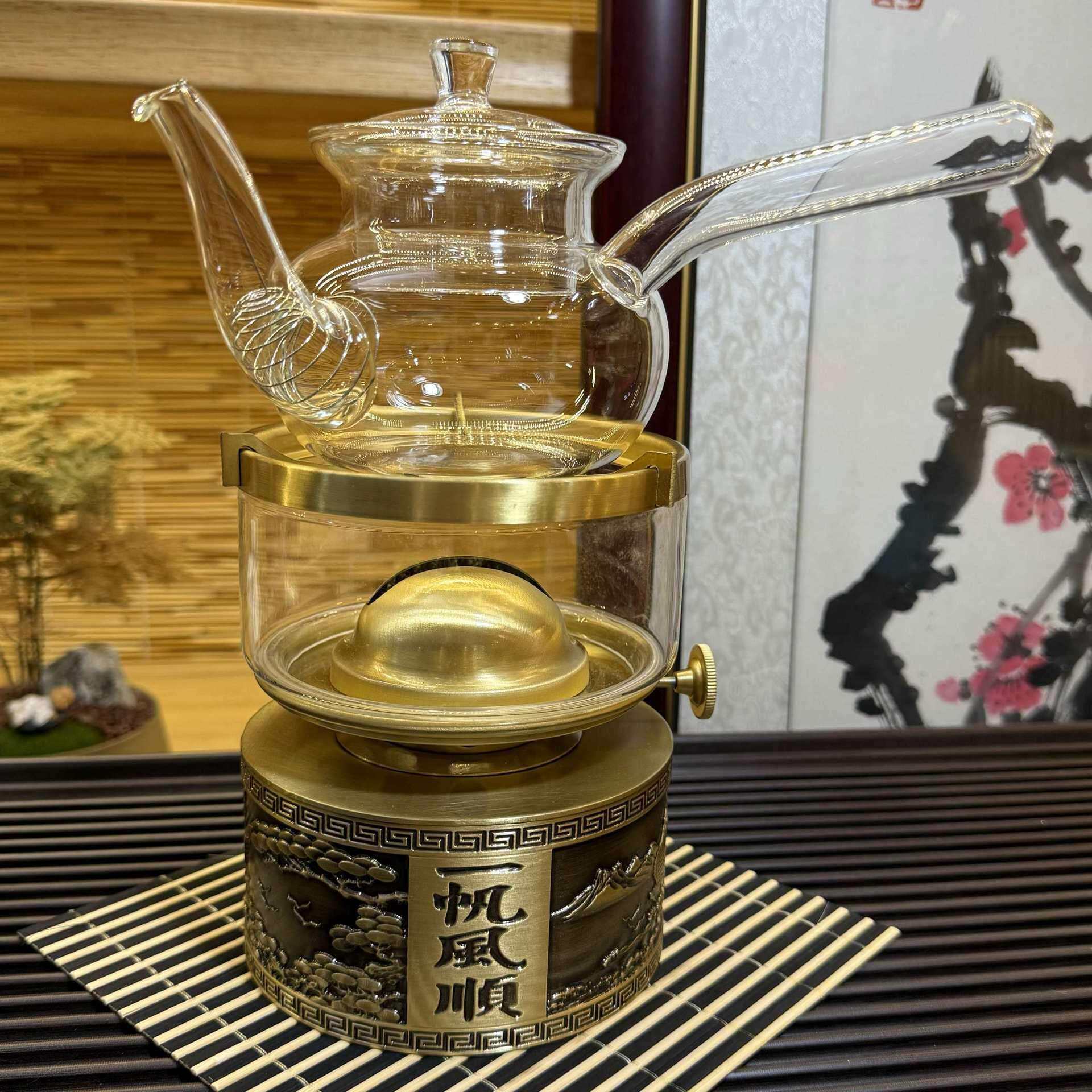 空气煤油酥油灯茶炉潮汕工夫泡茶煮水煮茶黄上链迷你