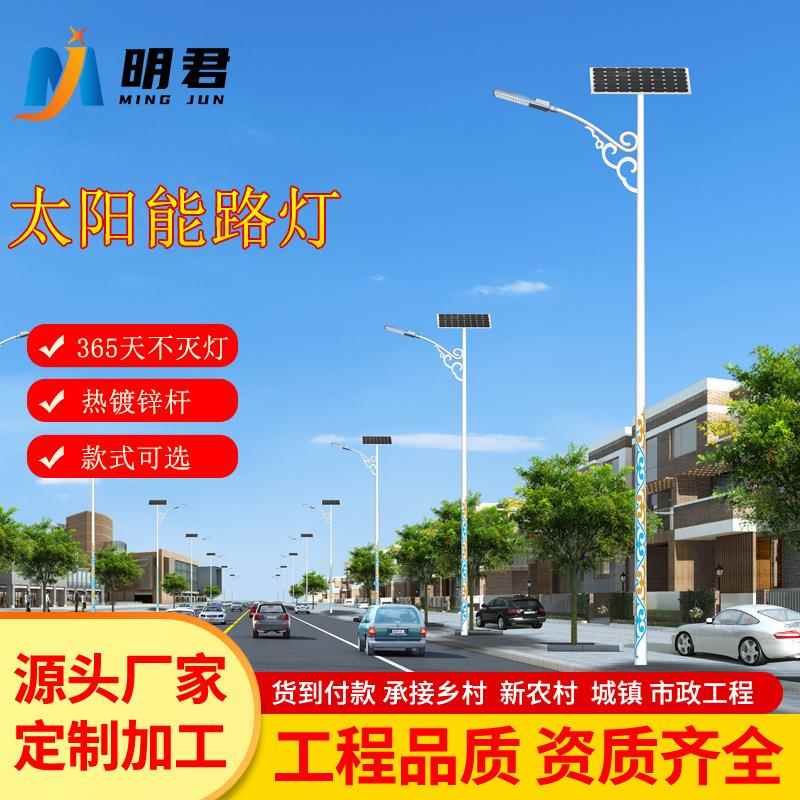 6米户外灯路灯庭院灯led超亮新款大功率家用防水带灯杆照明