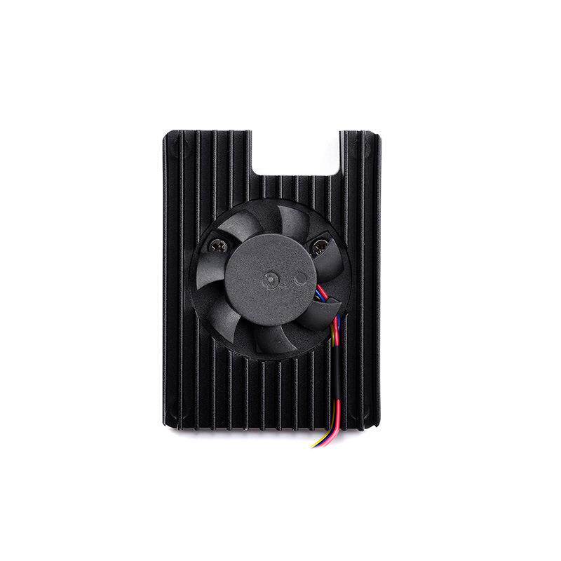微雪树莓派 CM5 专用一体式风扇 5V 3007可调速散热风扇 带散热贴图片