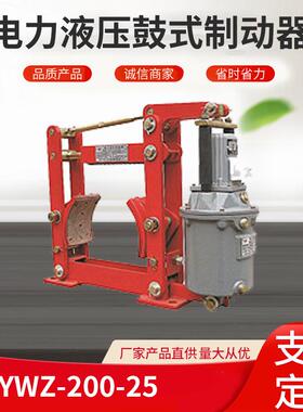 电力液压鼓式制动器YWZ-200-25起重机制动器工业制动带刹车