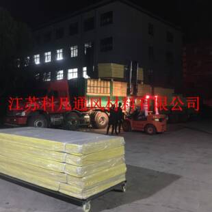 大型玻纤风管 生产基地直销 双面彩钢玻纤复合风管 规模大 价底