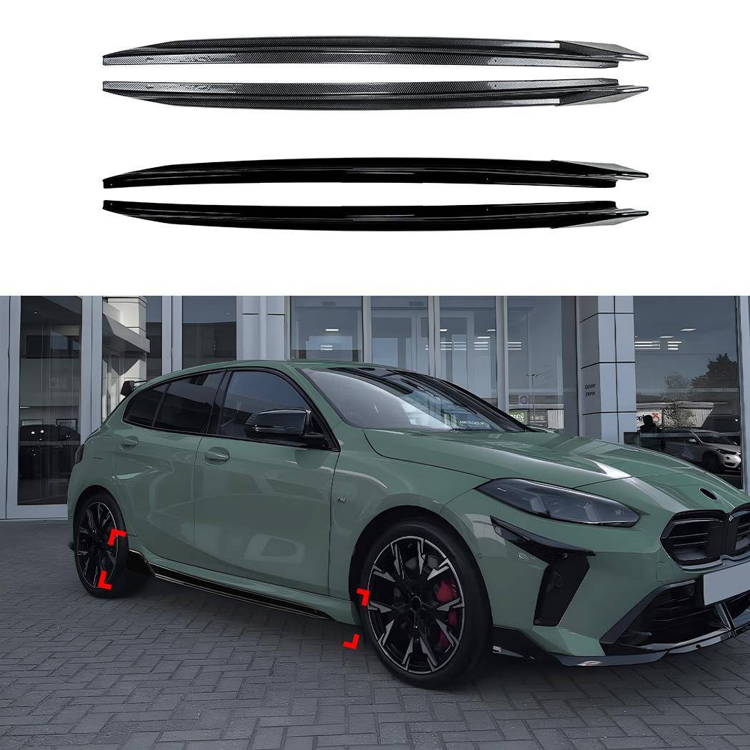 适用宝马1系F70 M Sport 2025+ MP侧裙扰流板小包围改装