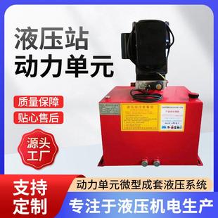 动力单元 微型成套液压系统升降机液压平台用油站液压站动力单元