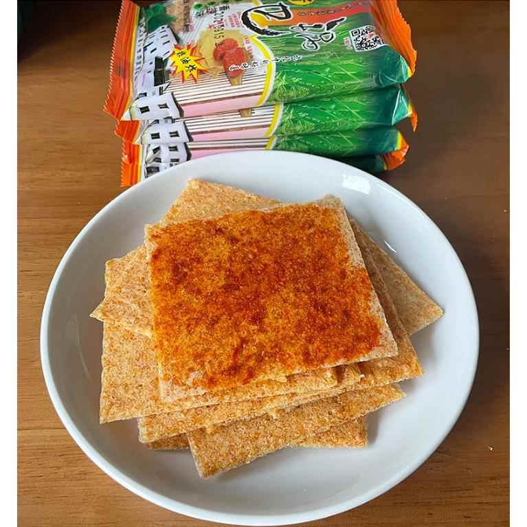 安徽特产香辣酱辣子麻辣锅巴非油炸休闲零食安徽特产云岭锅巴包邮