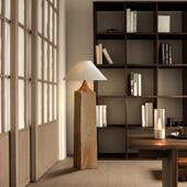 高级感客厅沙发旁立式 饰氛围台灯 落地灯侘寂风设计师艺术家用装