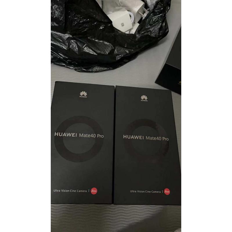 Mate40pro包装盒mate40手机通用盒子中性黑盒