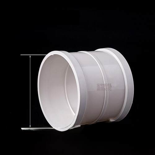 pvc内插直接管箍 排水管直通接头管件配件大全50 75 110 160 200