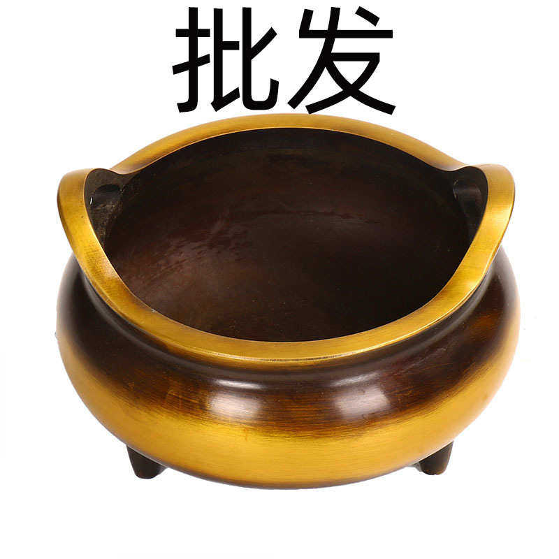 直供礼品做旧仿古金属工艺品摆件香炉铜摆件家居办公书房装饰品,特色手工艺,其他特色工艺品,淘宝优惠券,粉丝福利购,淘宝优惠卷