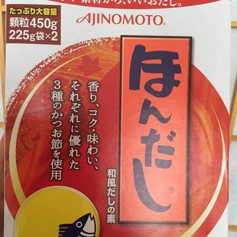 日本原装AJINOMOTO味之素 鲣鱼粉 木鱼素 味素120g和450g两种规格