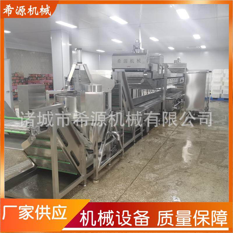 豆腐串油炸流水线 电加热兰花干油炸设备 豆制品油炸机器