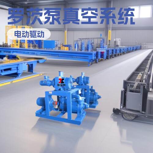 JZJ2B300-4.2.1真空机组ZJP300+70+30罗茨泵2BV5110水环真空系统