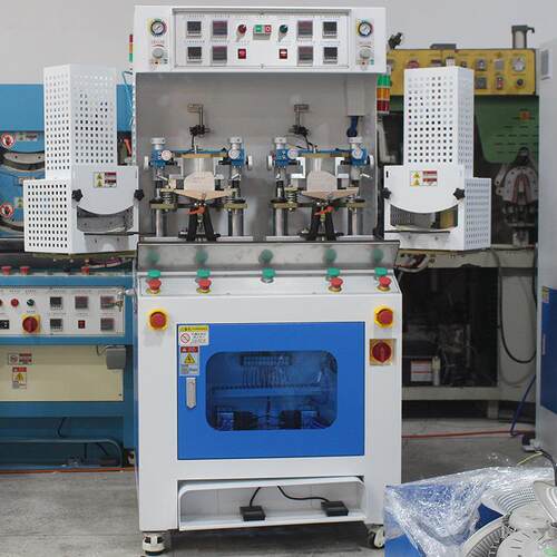 鞋头自动冷热定型机鞋厂用全自动双冷双热鞋头定型机制鞋设备