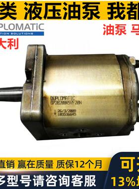 意大利迪普马DUPLOMATIC液压油泵马达齿轮泵GP2 GP1 GP3 GP2F