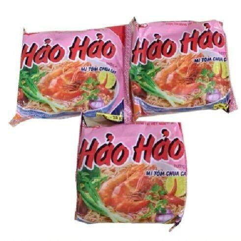 越南好好方便面HaoHao酸辣虾面泡面速食面条75g