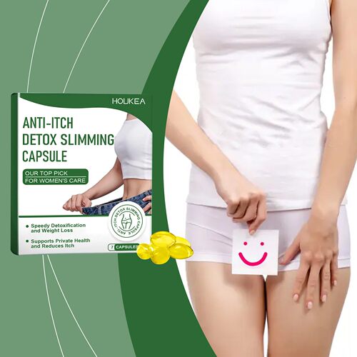 HOUKEA Women's Care Capsules - Gentle Cleansing, Nourishing - 封面