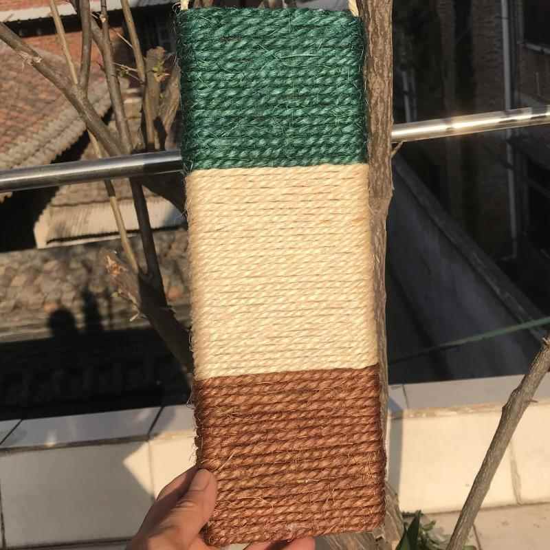 剑麻猫抓板猫玩具可悬挂剑麻鱼型猫磨抓板猫咪磨甲器猫咪用品包邮