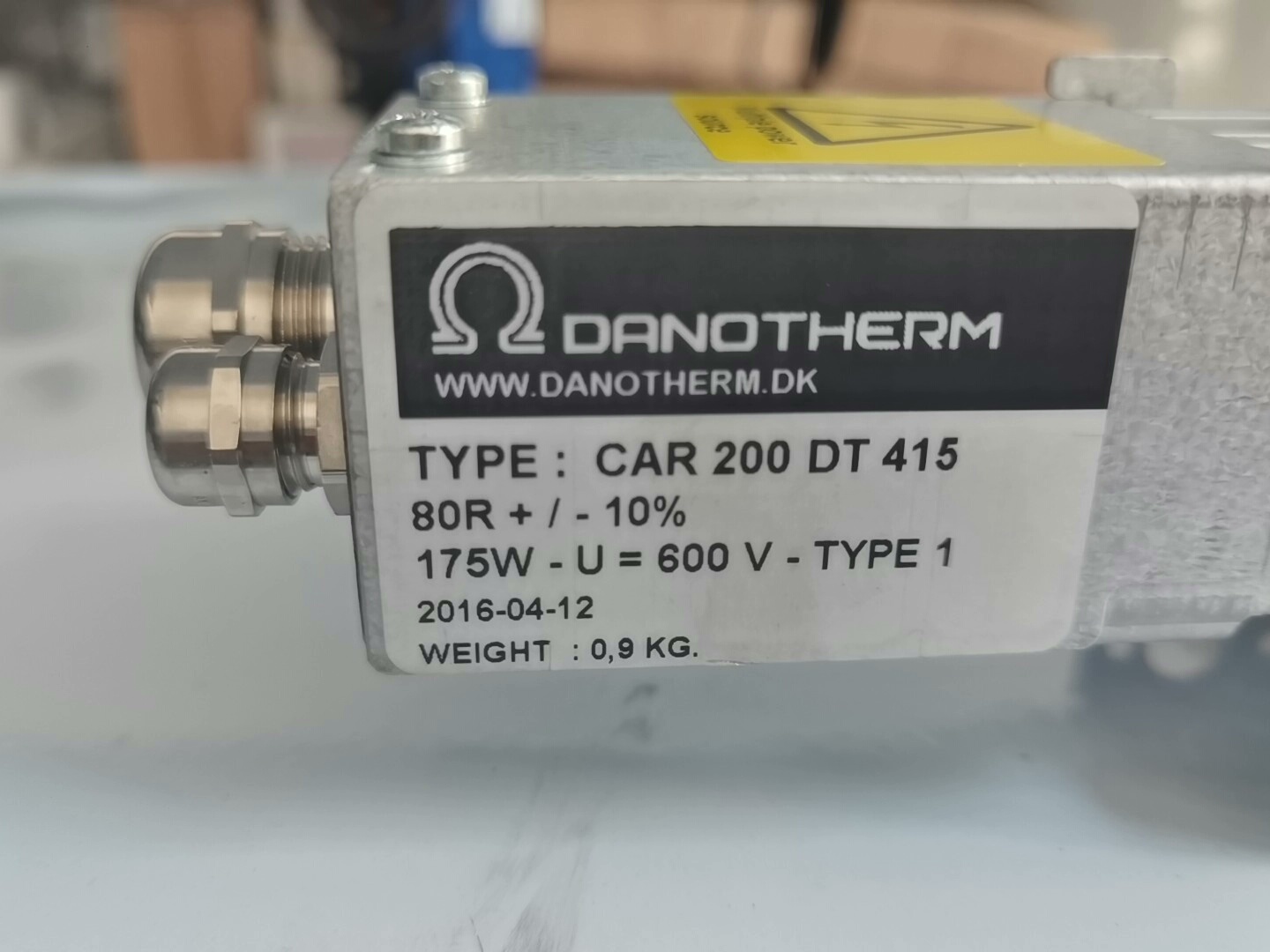 ABB制动电阻DAN0THERm  TYPE  :CAR20