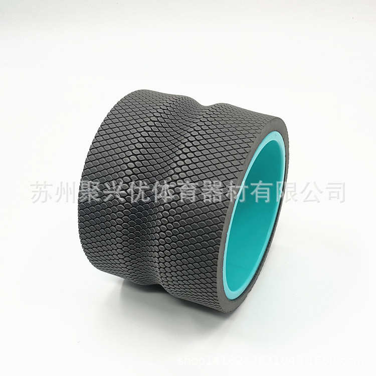 提辅助按摩器普拉后腿部 轮按摩腰装订训练套弯制圈器套装轮瑜伽