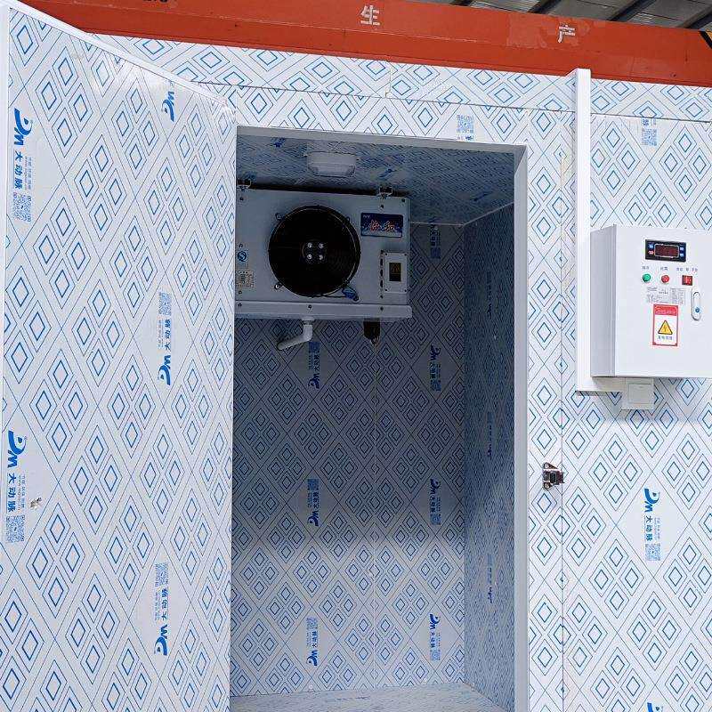 大冻脉小型移冷库全套设备安装冷凝机组冷风机冷冻库冷藏速冻冷库