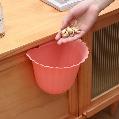Wall-Mounted Multi-Function Storage Bucket, Floral Design Tr