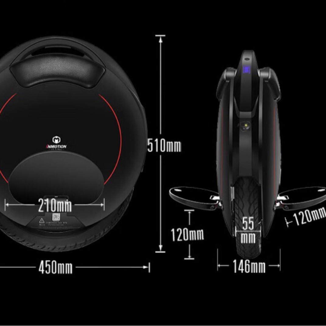 乐行天下INMOTION单轮独轮平衡车V5/V5F代步通勤体感车思维平衡车