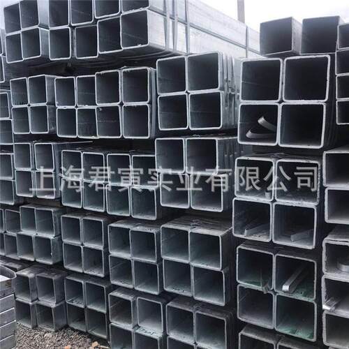 直销热镀锌方管40*80*3 镀锌扁方通50*100*4货源充足江浙沪可配送