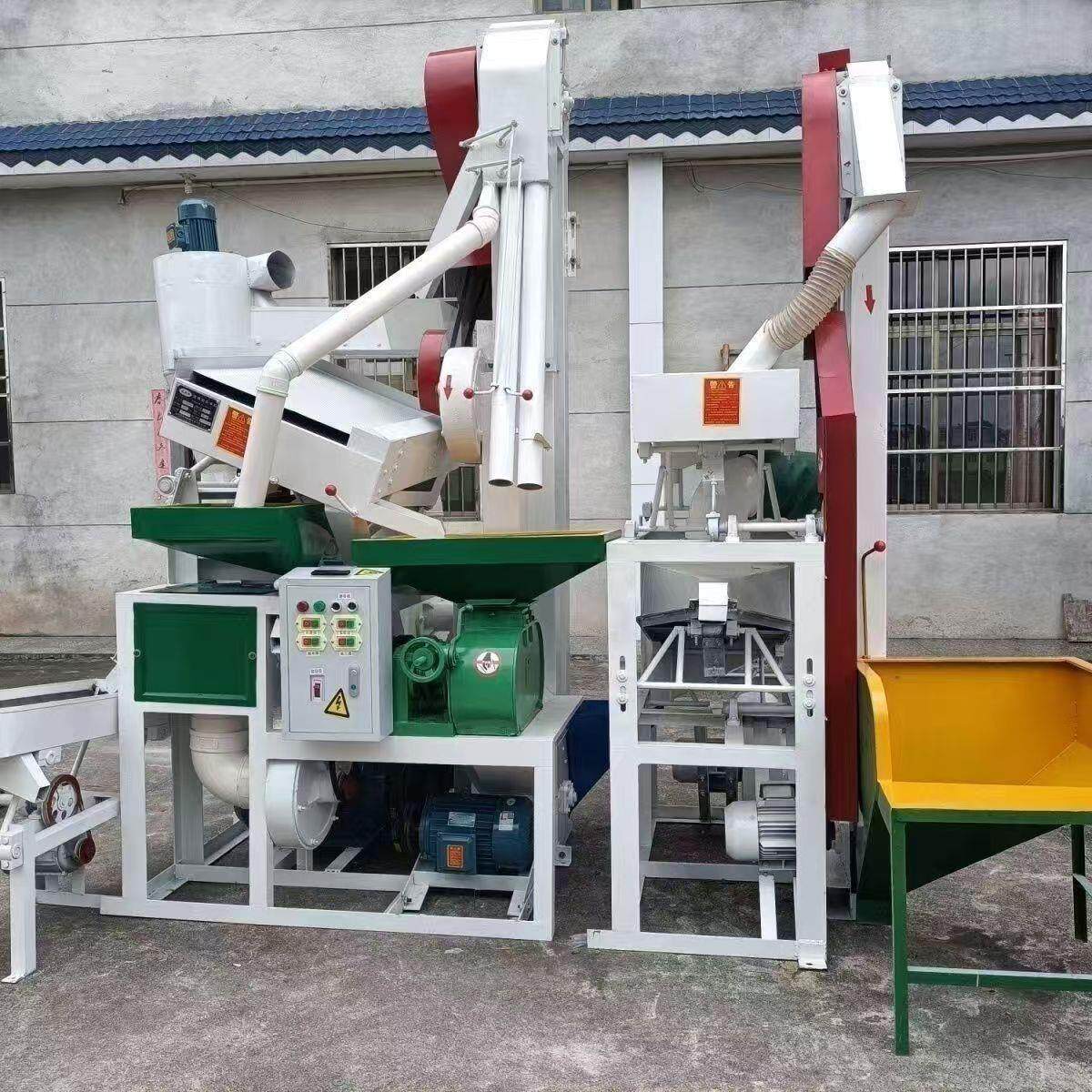 碾米机15型组合环保加工家用商用多功能剥壳去石粉碎三相电碾米机