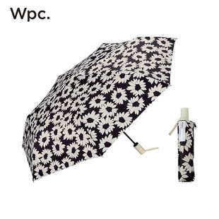 Wpc.复古印花全自动防晒伞黑胶防紫外线折叠遮阳伞晴雨两用太阳伞