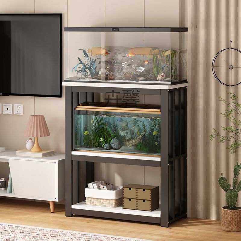 C楓1多层鱼缸架超强承重客厅鱼缸底座水族箱鱼缸专用架家用铁艺鱼