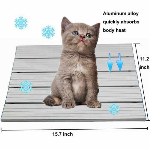 席冰宠物用品宠物 冰猫咪散热垫 狗狗铝板 降温折叠货源 垫