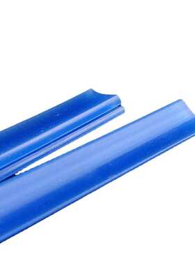 形保护型胶条玻璃半透明嵌防撞硅胶蓝色密封条封边条硅条uu硅胶