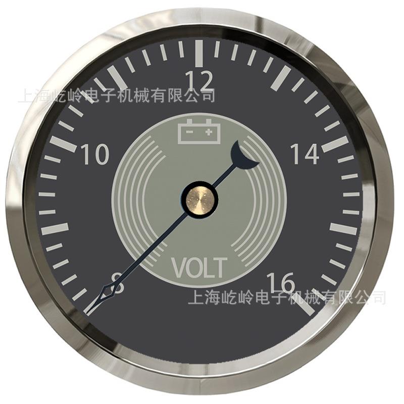 5V2mm复古针电表压8-16汽车房车轮船游艇指改装通TD52CC-用表