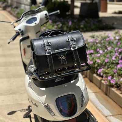 机车尾包覆古尾箱ns125la踏板电动车后尾包维多利亚150i后备箱