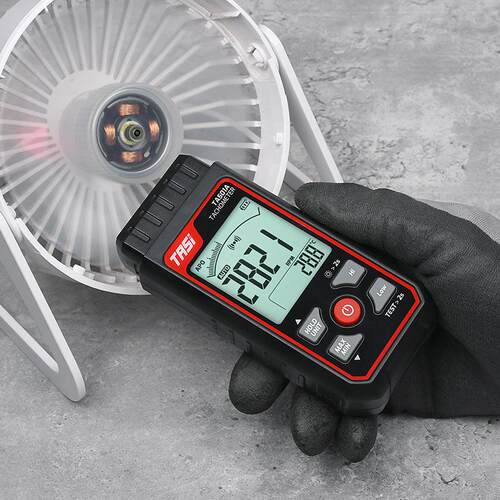 特安斯数字转速表TA501A数显光电式测速计电机仪器汽车马达转速计