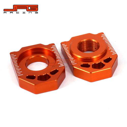 适用于85/125-450SX/SX-F/XC/XC-F越野摩托车后轮毂调节CNC后千斤