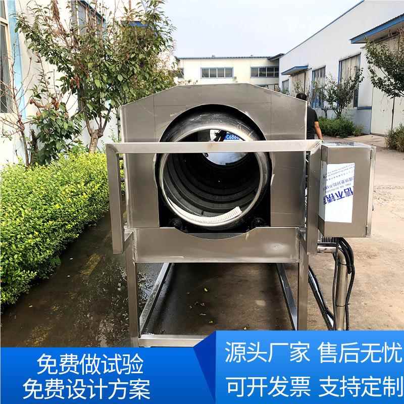 DDE全自动中药滚筒清洗机洗机袋机滚筒洗鱼大姜山药枣清洗红材设
