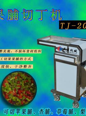 蜜饯红枣切丁机_草莓切丁机_正盈TJ-206 果脯切丁机厂家