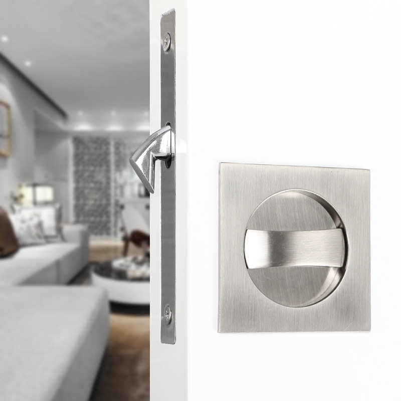 勾推拉门锁移阳台房门方形门锁锌合金木门舌门锁卫生间卧室精铸具