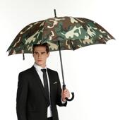 新款 美度迷务彩晴伞长柄加大防风雨伞男女双人伞直自杆动伞雨两用