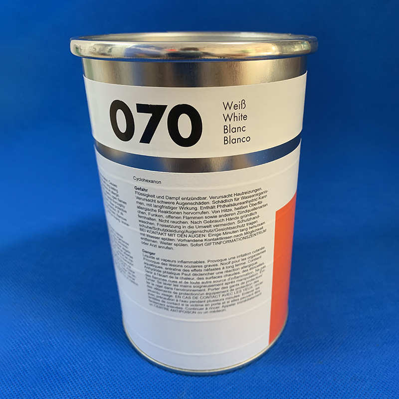 现货批发玛莱宝白色油墨PC塑胶油墨金属玻璃丝印高温PY-070油墨
