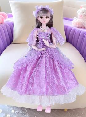仅衣服60厘米巴比娃娃衣服女孩玩具套装可穿换装着替bjd娃衣