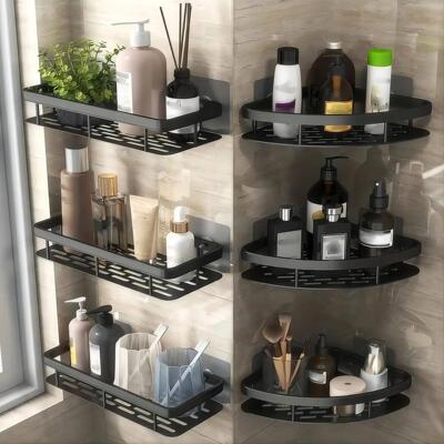 One triangle bathroom shelf, household bathroom supplies sto