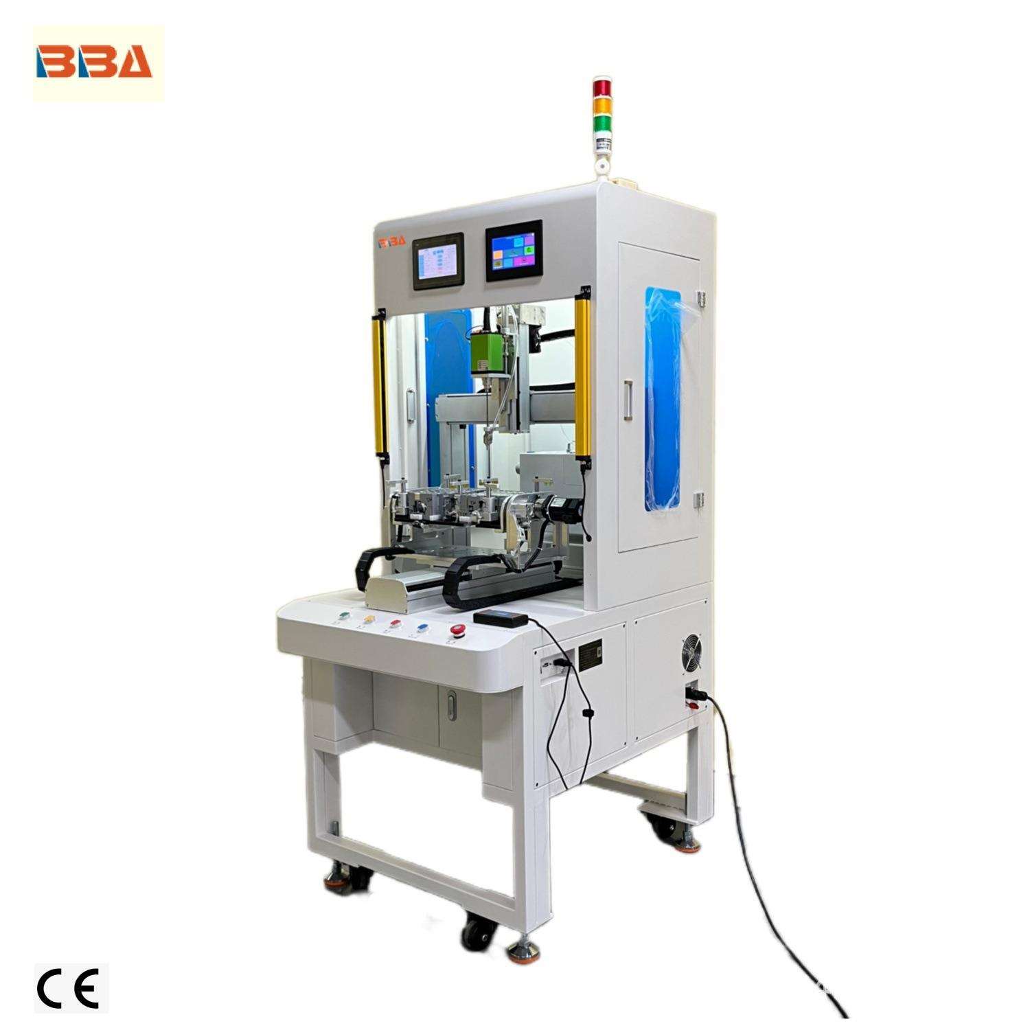 博贝全自动气吹式单平BBA-331L台螺丝工附机Y轴旋转锁产品下螺丝