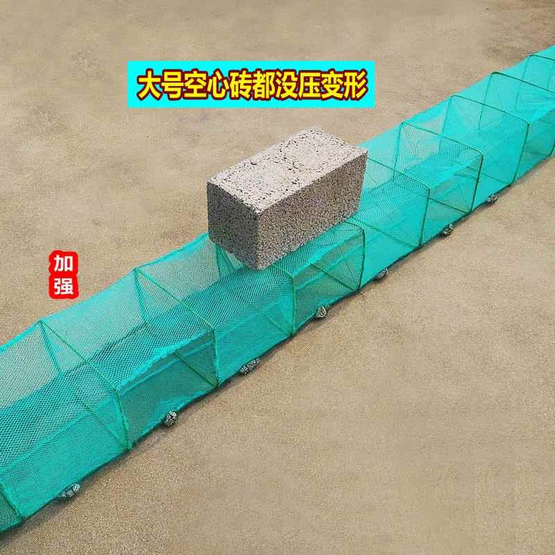 龙虾网捕鱼笼捕虾笼加厚虾笼子渔网地网鱼笼抓鱼笼网地网鱼笼