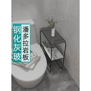 浴室储物架狭窄厕所间隙储物架地板站立式 25cm厕所浴室角储物