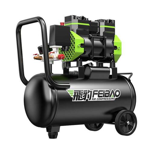飞豹无油静音空压机小型220v便携式木工气泵高压打气泵空气压缩机