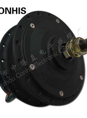 无刷有齿4/-R轮毂机电机4v5080W前轮后轮开175/19档0mm小电出口