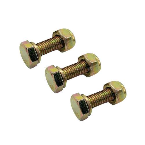 12*38长缩梗彩栓*1.25牙配彩锌螺母